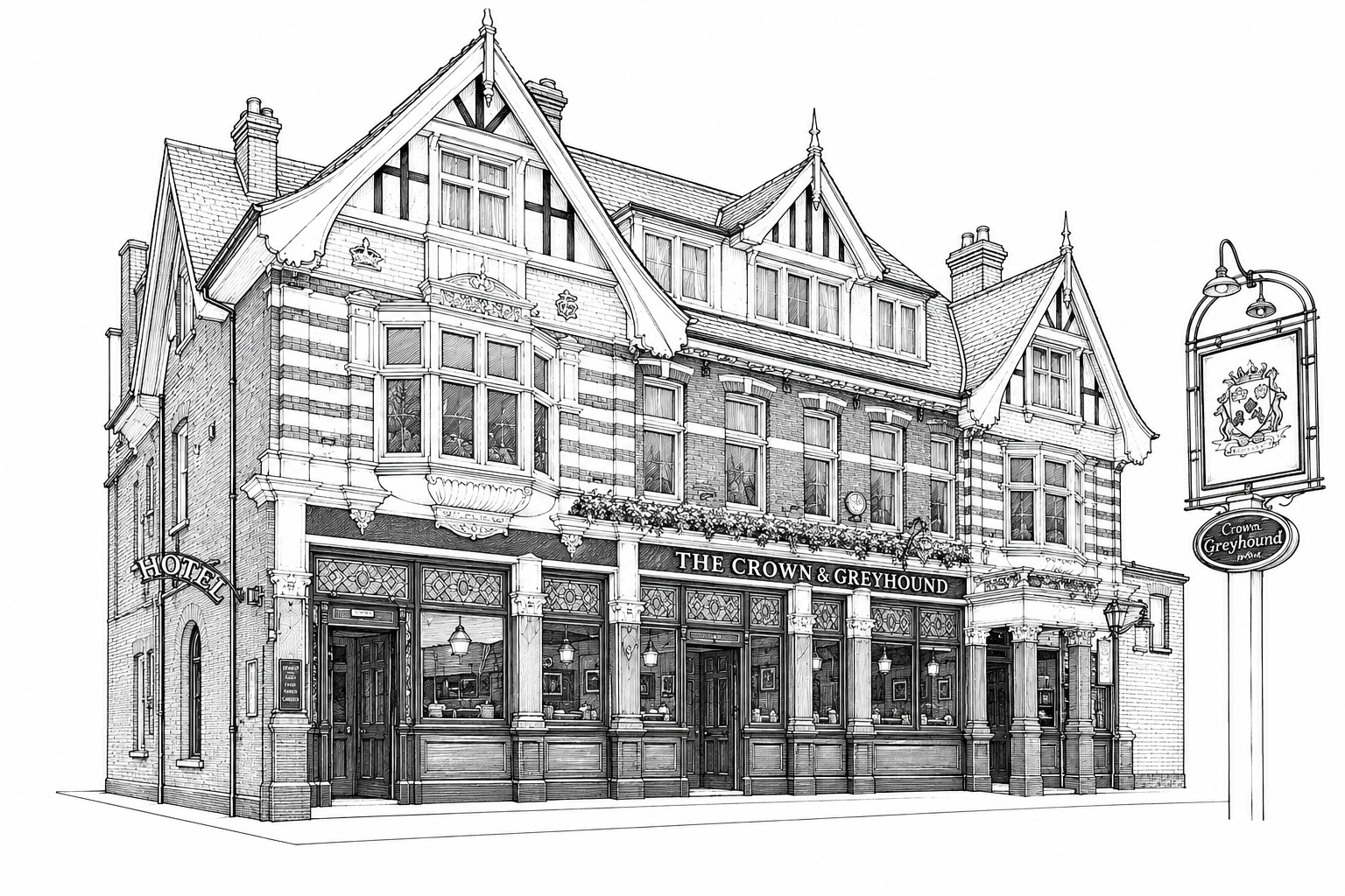 The Crown and Greyhound
