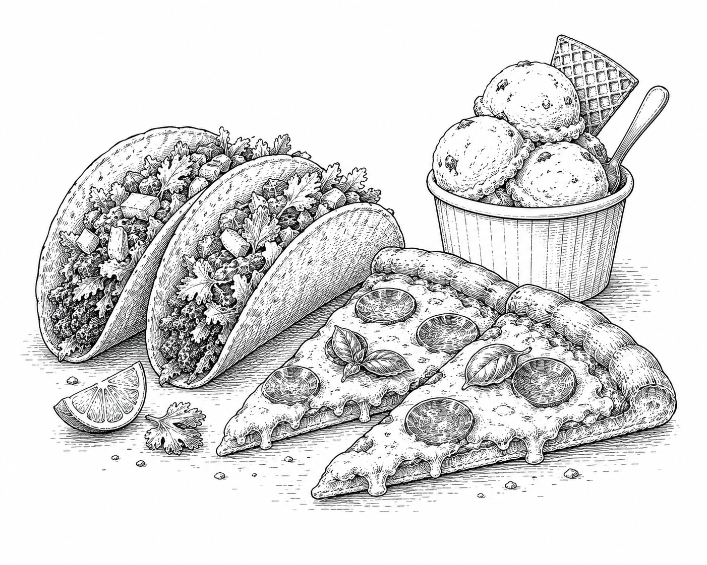 Food illustration