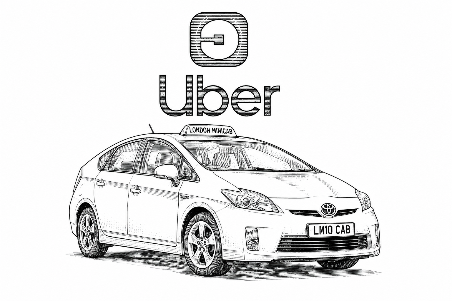 Taxi illustration