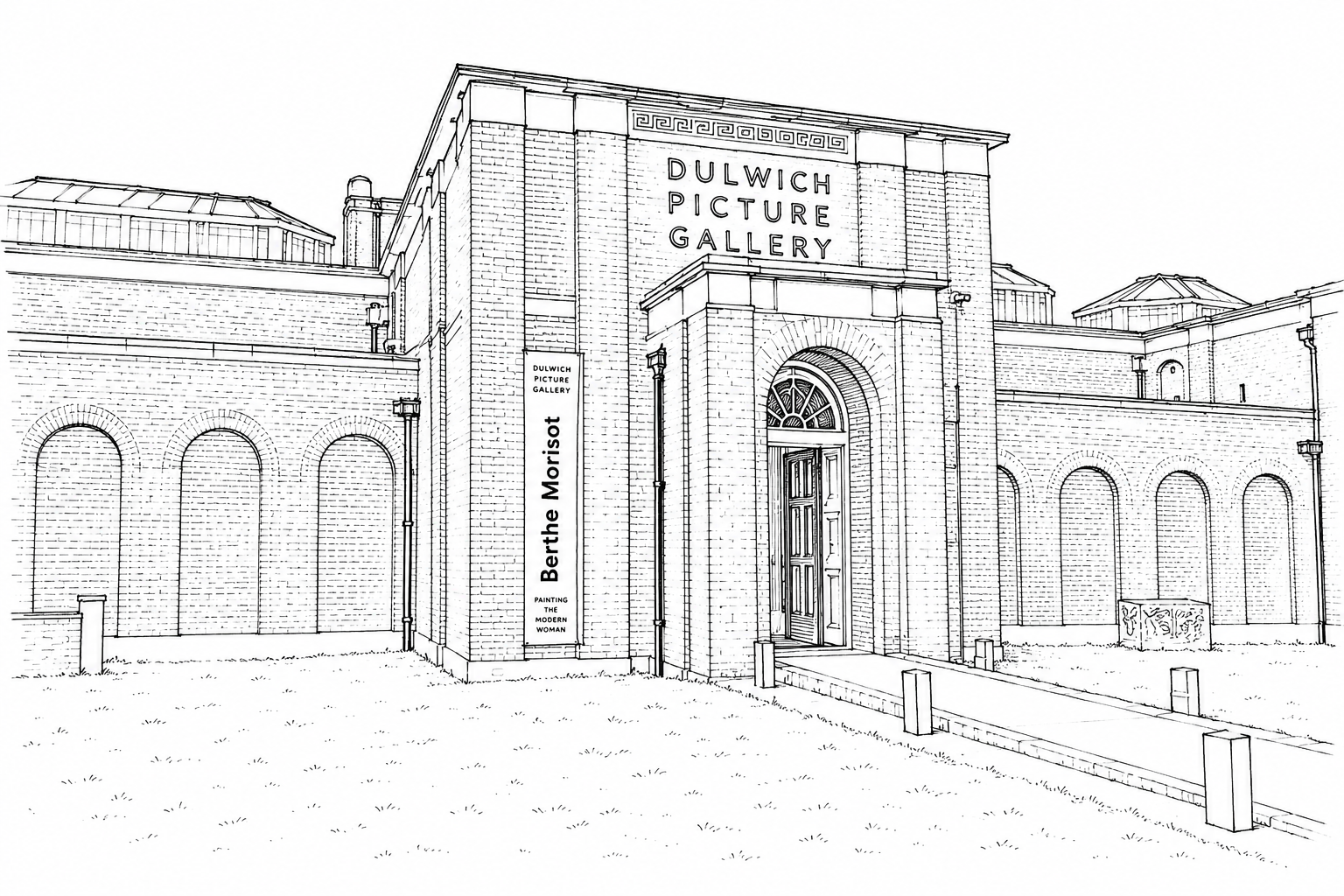 Dulwich Picture Gallery illustration